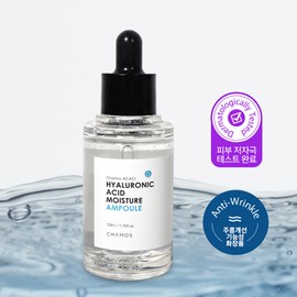 Chamos Hyaluronic quick-drying moisture moisturizing moisture ampoule 50ml Chamos / 히알루로닉 속건조 수분보습 모이스처 수분앰플 50ml 차모스