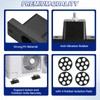 MAOPINER 4 Pack Rubber Vibration Isolator Mounting Bracket with 4