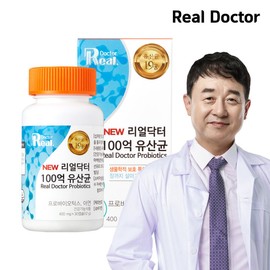 Real Doctor NEW Real Doctor 10 Billion Lactic Acid Bacteria 400mgx30 Capsules 1 unit / NEW 리얼닥터100억 유산균 400mgx30캡슐 1개
