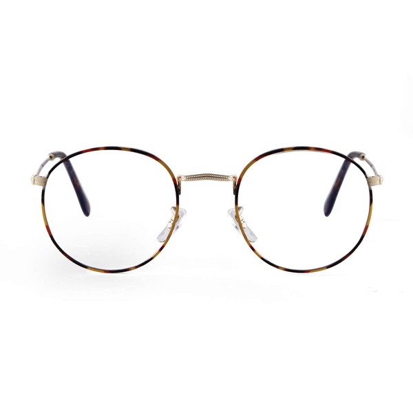 GIFIORE Small Round Blue Light Glasses for Women Men Bluelight