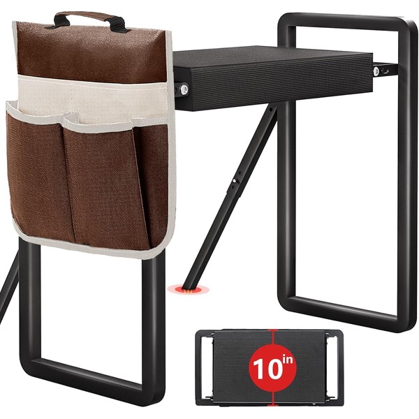 Onadak Foldable Garden Kneeler Seat Heavy Duty with Support Bracket