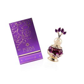 Khadlaj Purple Musk Concentrated Perfume Oil – 20 ml | Long-Lasting, Exotic Fragrance for Men & Women | Rich, Floral, Musky, and Elegant Scent