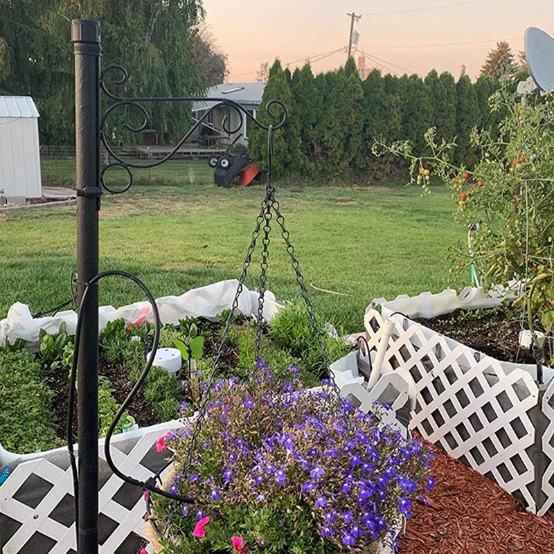 Spotact 2 Pcs Outdoor Hanging Plants Hangers 11.81 * 7.48