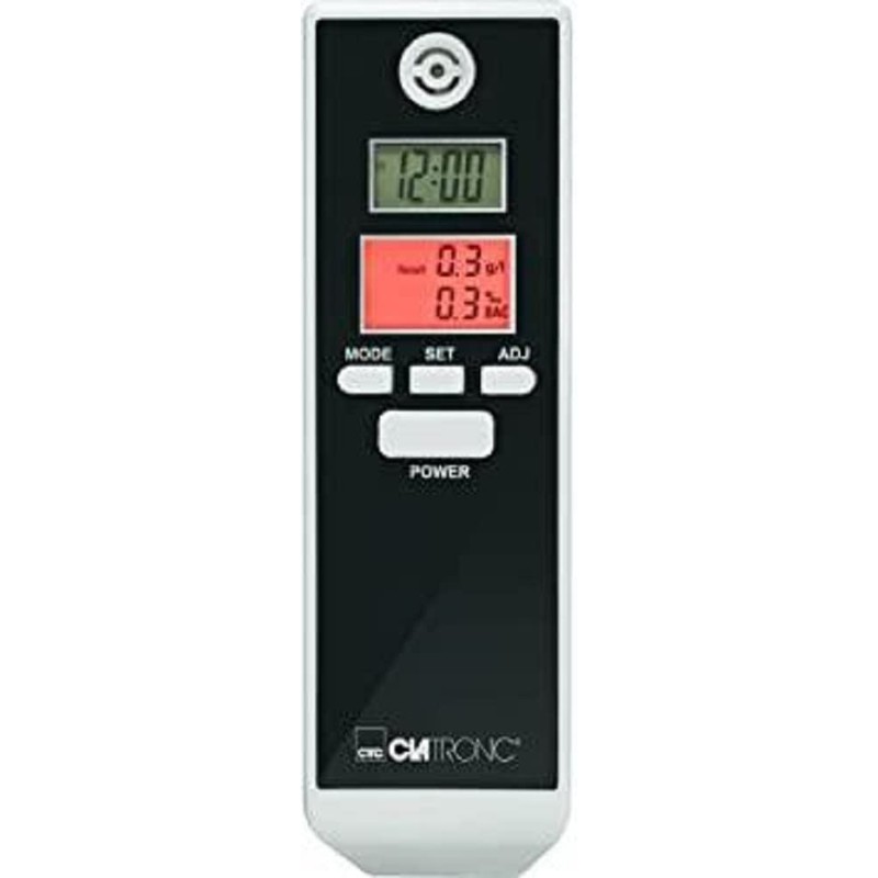Clatronic Alkoholtester AT 3605 weiß/schwarz | Schnelle Messbereitschaft | Optische