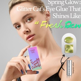 SAGEBIO Cat Eye Gel Nail Polish with Magnet Stick, 15ml Magnetic Gel Polish, Create Stunning 3D Effect for DIY Manicure, Long-Lasting & Chip-Resistant 04