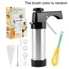 Churro Maker Kit,Hollow Churro Machine,with 3 Disc, Piping Bag, Cleaning
