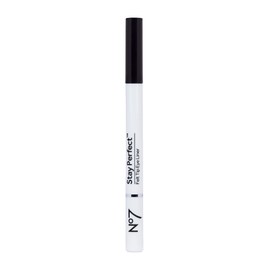 No7 Stay Precise Felt Tip Eye Liner - Black - Precision Tip Liquid Eyeliner Ideal for Cat Eye Look - Easy to Use, Long Lasting Eyeliners (1.6g)