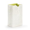 Demdaco Decorative Tabletop Flower Vase, 5 x 8.5 Inch Ceramic