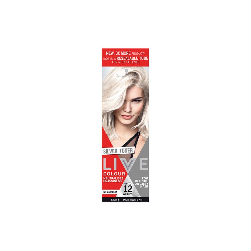 Schwarzkopf Live Colour Silver Toner 75ml