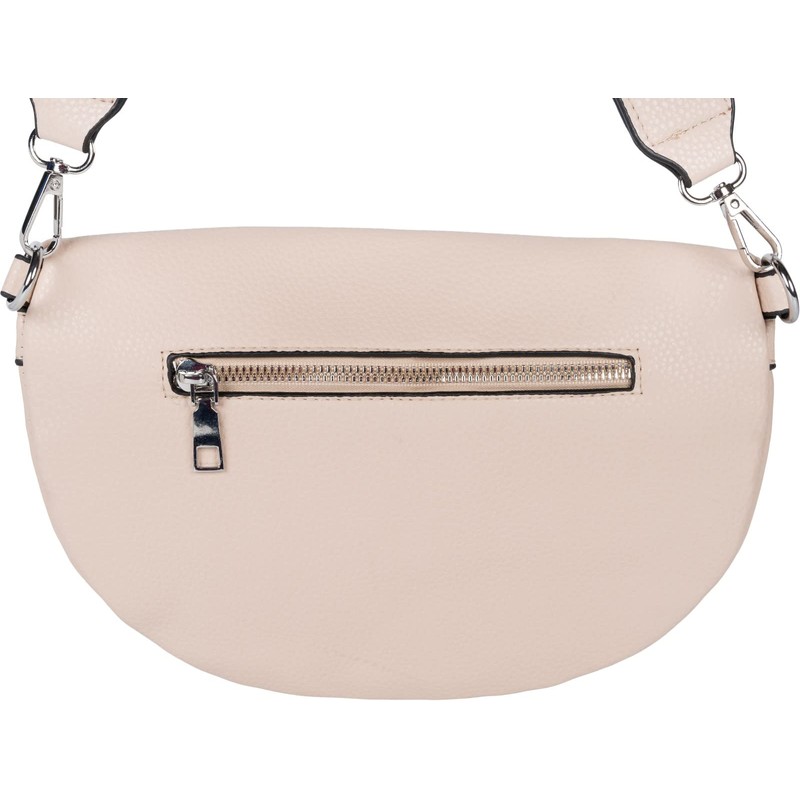 styleBREAKER 02012380 Women's Shoulder Bag in Half Moon Shape, Removable