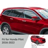 Voron Glass Tape-on Extra Durable Rain Guards for Honda Pilot