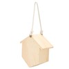 Wooden Bee House Decorative Hanging Insect House Insect Hotel for