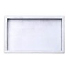 Caspari Lacquer Guest Towel Napkin Holder in Silver - 1