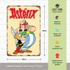 LUCKYLINDE - Retro Tin Sign, Asterix and Obelix, French Cult
