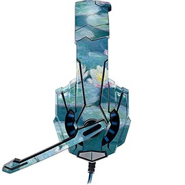 Skinit Decal Skin Compatible with BENGOO G9000 Gaming Headset - Bridgeman Art Waterlilies, Evening Design