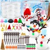 Christmas Snowman Making Kit, Build a Snowman Craft Kit for