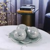 MDLUU 4" Decorative Orbs, Mosaic Sphere Balls, Centerpiece Balls for