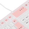 Foldable Silicone Keyboard 106 Keys Waterproof Dustproof Foldable USB Wired