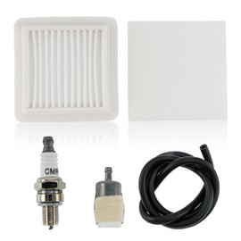 BlueStars SRM-2620 Air Filter - Compatible with Echo BRD-2620 PAS-2620 SRM-3020 A226002030 A226002040 Shindaiwa AH262 T262X LE262 EB262 C302 T302X Trimmer Brushcutter SRM 2620 Fuel Filter Spark Plug