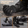ILIKEORIENTILIKEORIENT Guantes Impermeables Y Térmicos Con Protecciones Motociclism