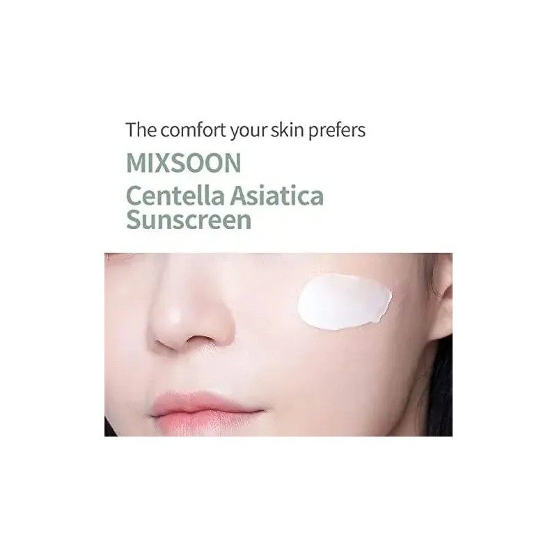 Mixsoon Bloqueadores Solares Centella Sun Cream Spf50+