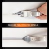 Caulking Tool Kit Stainless Steel Grout Removal Tool,4 in 1