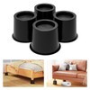 VANITURE 4 inch Bed Risers Heavy Duty, Adjustable Furniture Risers