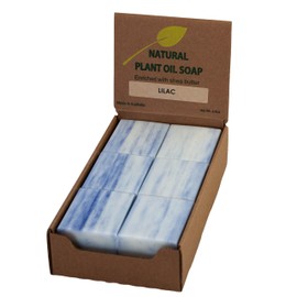 Simple Scents Australia Lilac Scented Natural Soap Bars (12 Bars), 3.5oz Moisturizing French Triple Milled Soap Bars Enriched with Shea Butter - Pure Plant Oil Bath & Body Soap Bars