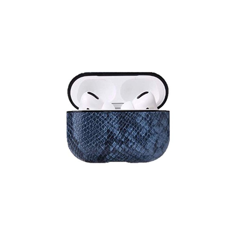 Luxury Snake Leather Feel Protective Case for AirPods Pro with