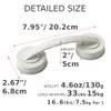 Japard Shower Grab Bars for Light-Duty 33lbs 8" Safety for
