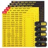 Betinyar 6pcs Circuit Breaker Labels, Electric Panel Box, Breaker Panel