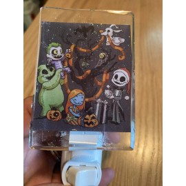 Unbranded Nightmare Before Christmas Homemade Nightlight