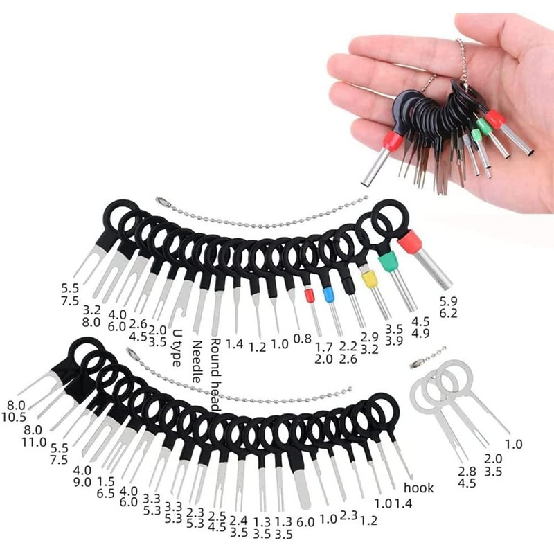 YFFSFDC Connector Pin Removal Tool Coupler Connector Wire Terminal Removal