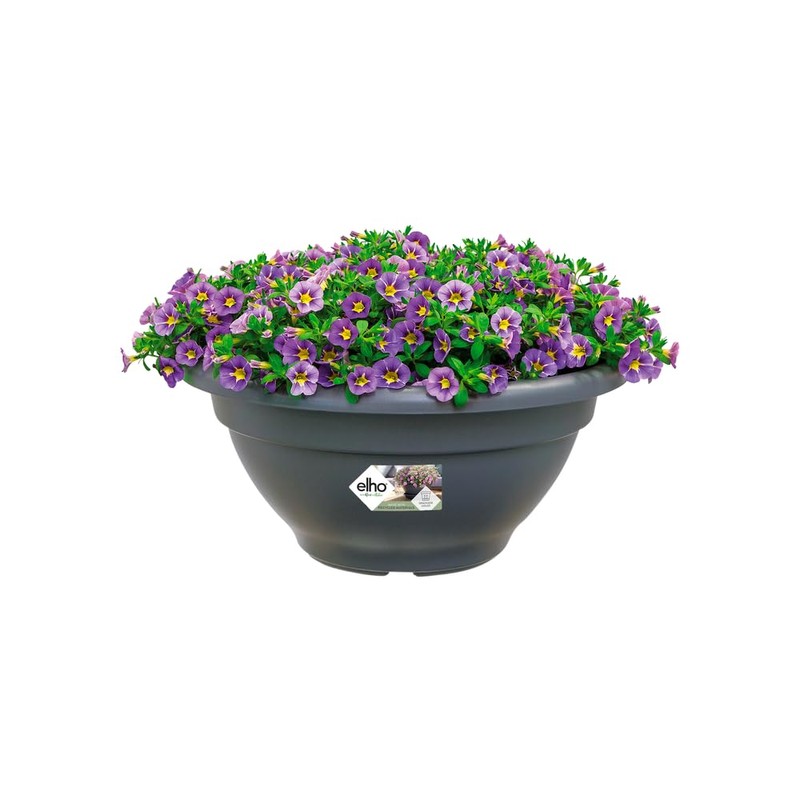 Elho torino bowl 30cm flowerpot - anthracite