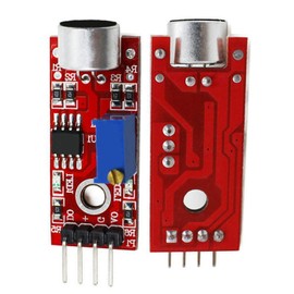Microphone Sensor, 5Pcs Sound Detection Sensor - High Sensitivity Voice Sensor Detection Module