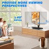 Rfiver Universal Swivel Tabletop TV Stand for Flat Screens 23