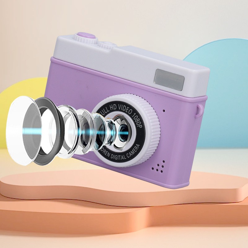 1080P Kids Camera Auto Focus Point and Shoot Camera with