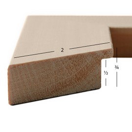 Craig Frames DIY Unfinished Wood Picture Frame, 8 x 10 Inch, Natural