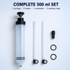 500ml Automotive Fluid Extractor Syringe Hand Pump with Hose