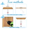 Hotop 2 Pcs Ceiling Hooks for Hanging Plants Swag Plant