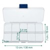 Sorting Box with 10 Adjustable Compartments Plastic Storage Box Organiser