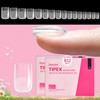 Beetles Tipex Instant Apex Nail Extension Tips Kit Almond/Coffin/Square/Oval/Stiletto/Squaoval Shape