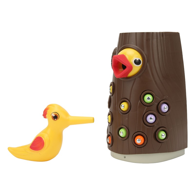 Magnetic Woodpecker Game Improve Coordination Keep Focusing Educational Woodpecker Toy