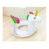 KFMX Salvavidas Unicornio Glitter 90cm Flotador Kawaii Floaties