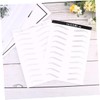 Beavorty 2sheets Eyebrow Stickers for Women of Hair-like Simulation Eyebrows