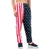 bopika Mens Beach Pants American Flag Pants Men’s Sport Sweatpants
