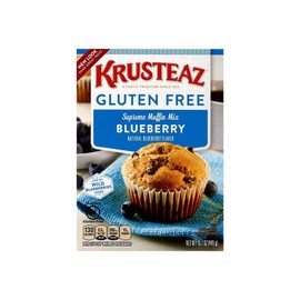 Krusteaz Gluten Free Blueberry Muffin Mix, 15.7 oz Box, Single Unit (PACK OF 4)