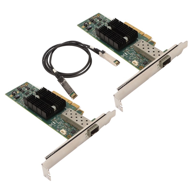 2PCS MNPA19 XTR 10Gb SFP+ PCIE Network Card with 3.28ft