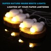 LOGUIDE Small LED Lights, 24 Pack, Battery Powered for Paper