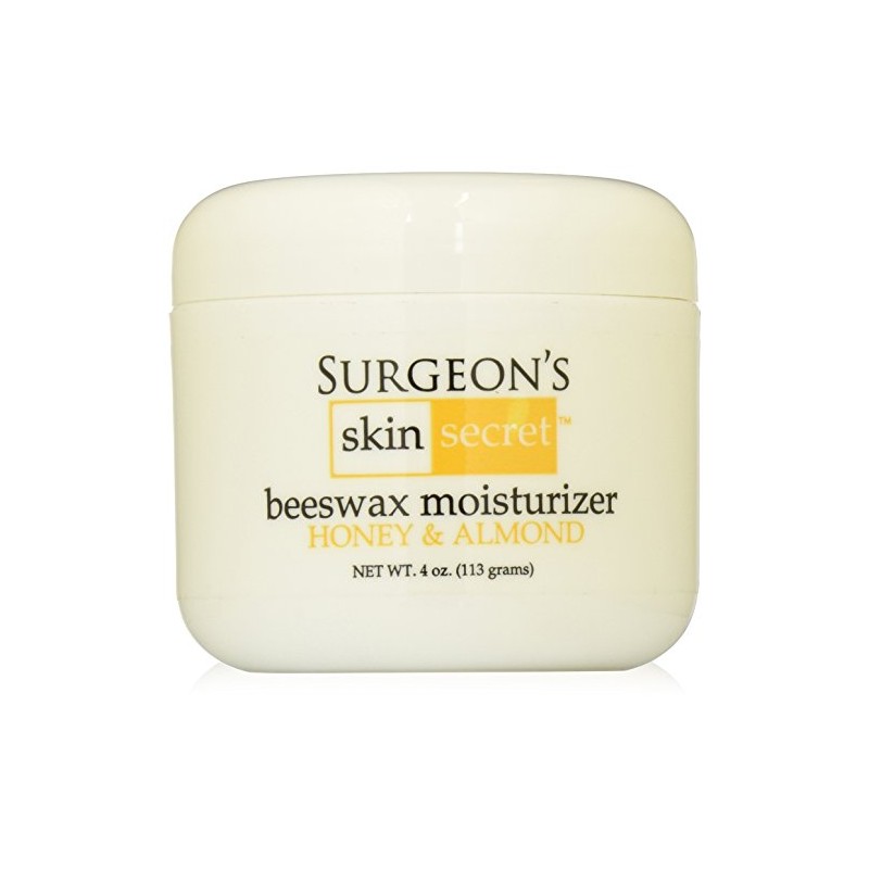 Surgeon's Skin Secret Beeswax Moisturizer 4oz. Jar - Honey Almond